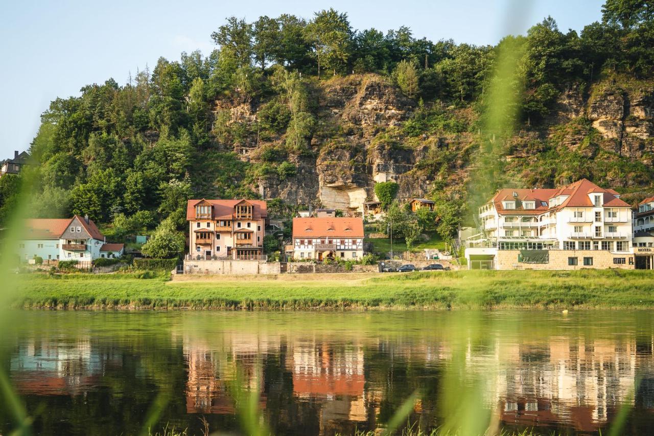 Ferienwohnungen Elbjuwel Rathen Zewnętrze zdjęcie