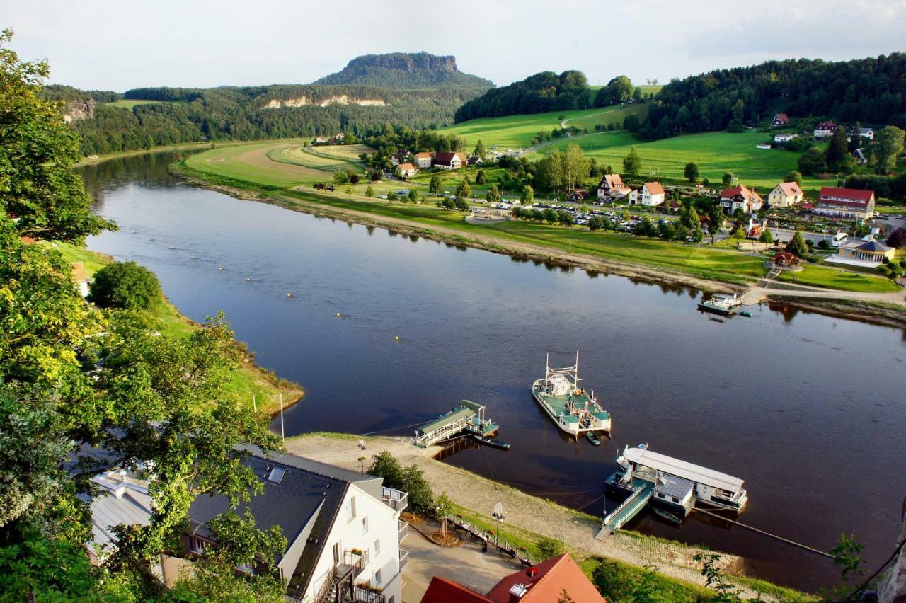 Ferienwohnungen Elbjuwel Rathen Zewnętrze zdjęcie